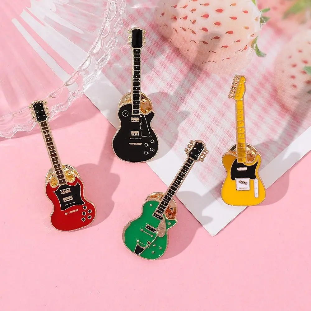 Vintage Fashion Toys - 1/2/4 adet Vintage Metal emaye gitar
