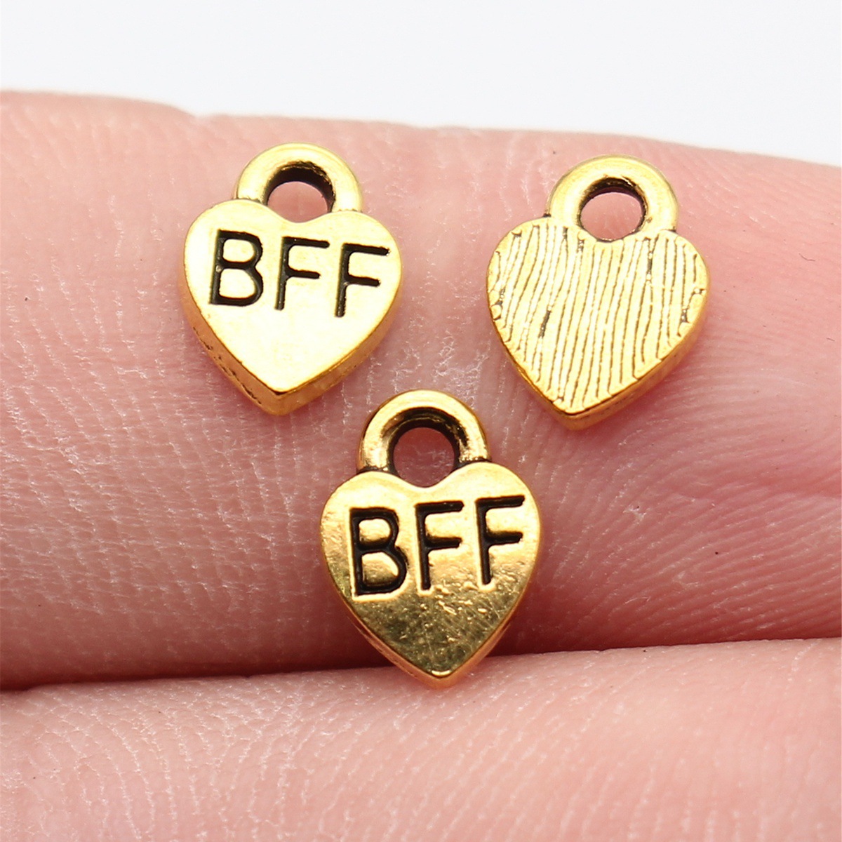 Vintage Fashion Blog - 40 adet 9.3x7mm Antik Altın Renk