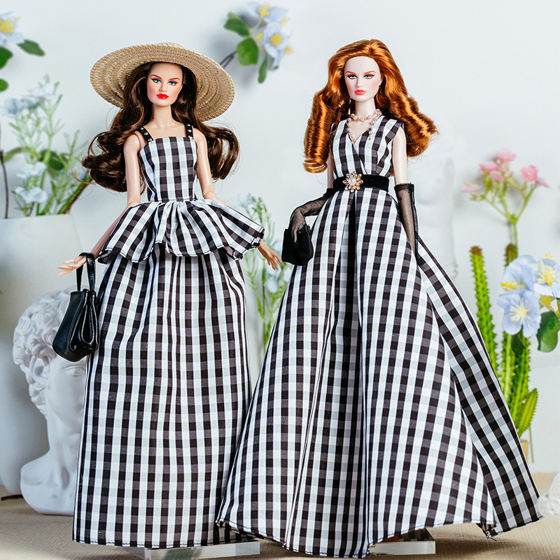 Vintage Fashion Toys - 32 cm Supermodel oyuncak bebek giysileri