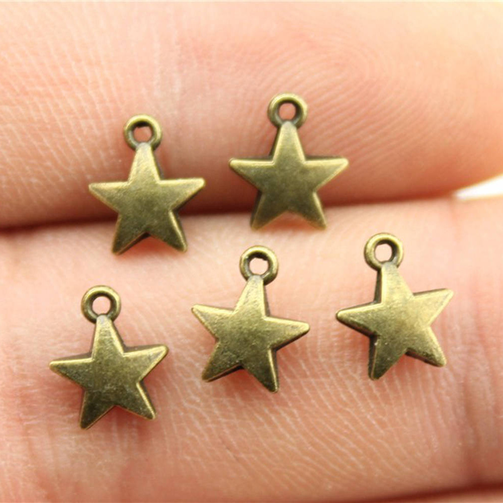 Vintage Fashion Blog - 40 adet 8.6x7.1mm 2 Renk Antik