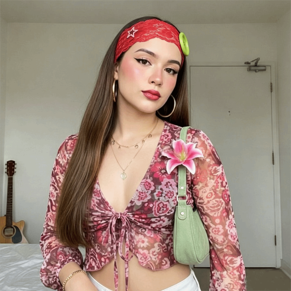 Moda Plastik Dantel Kafa Bandı - Vintage Fashion Show incelemesi ve fiyatı