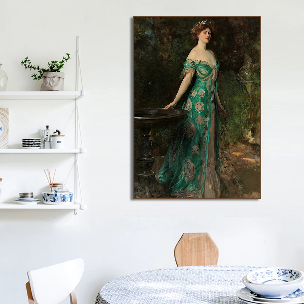 Rönesans Kadın Portre Posteri  - Vintage Fashion Prints For Wall incelemesi ve fiyatı