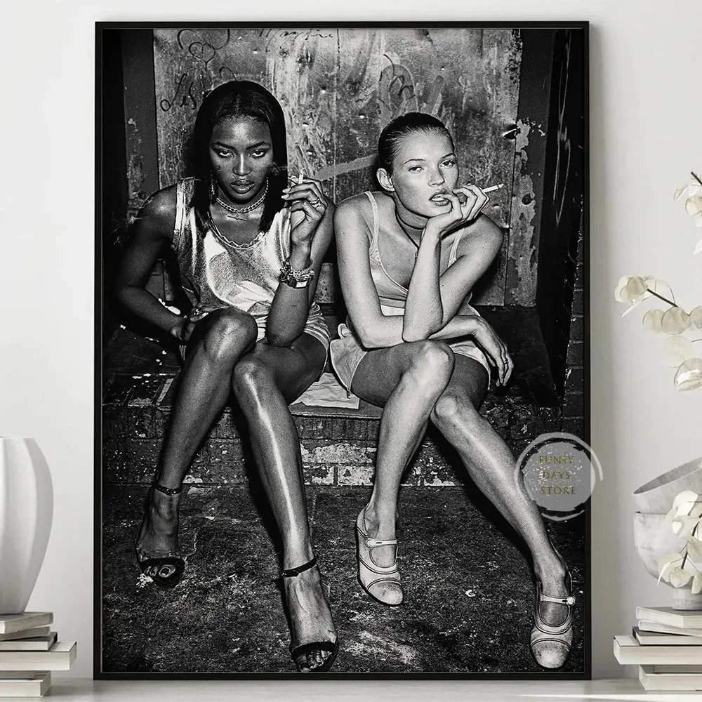 Vintage Seksi Süper Model Kate - Vintage Fashion Prints For Wall incelemesi ve fiyatı