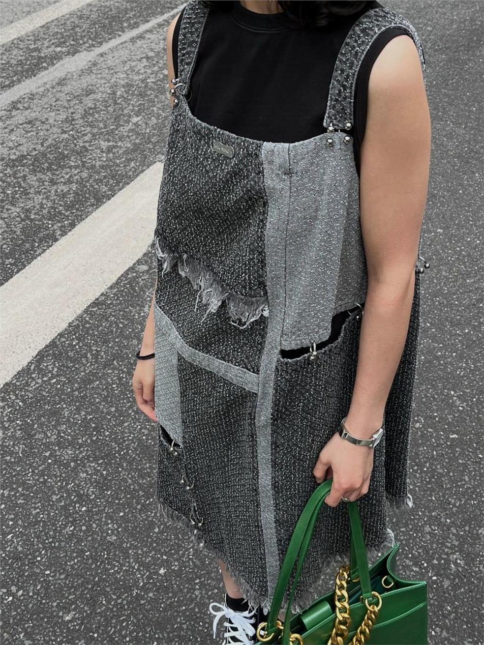 Yazlık Çöl Stili Kısa Kollu Ko - Denim Skirt Midi Vintage incelemesi ve fiyatı