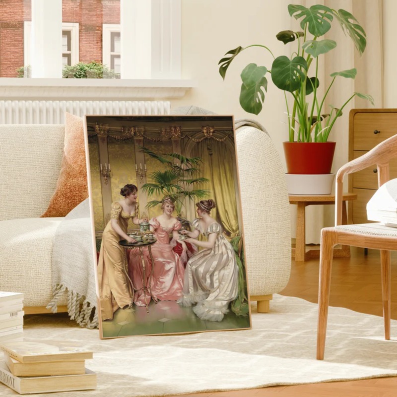 Rönesans Kadın Portre Posteri  - Vintage Fashion Prints For Wall incelemesi ve fiyatı