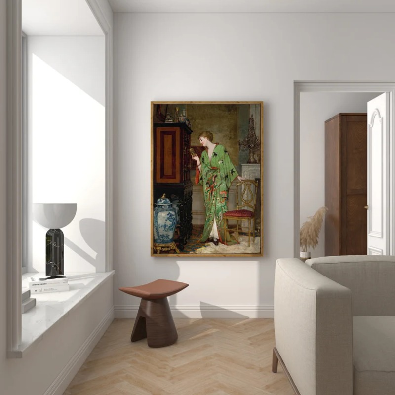 Rönesans Kadın Portre Posteri  - Vintage Fashion Prints For Wall incelemesi ve fiyatı