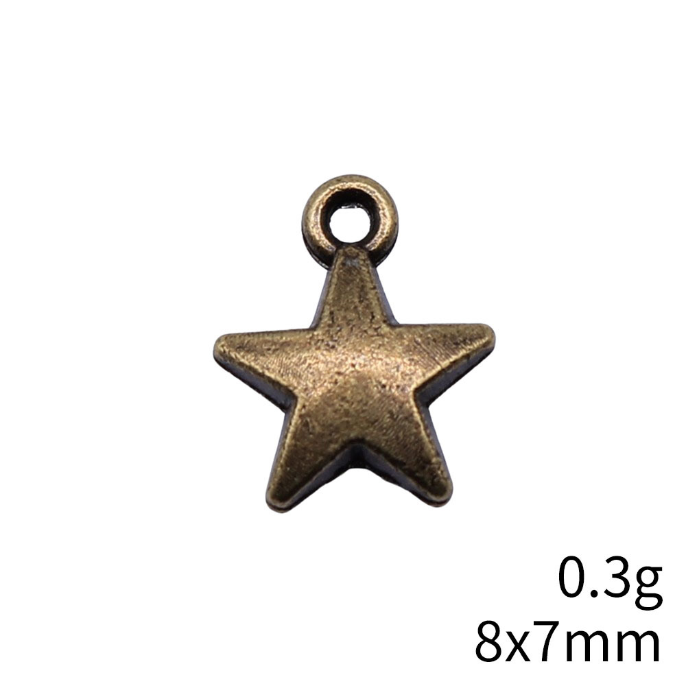 40 adet 8.6x7.1mm 2 Renk Antik - Vintage Fashion Blog incelemesi ve fiyatı