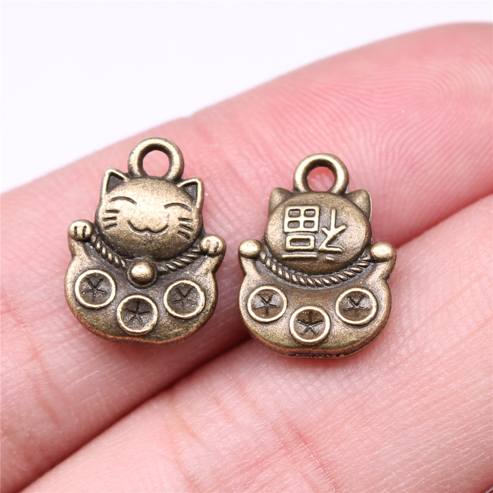 10 adet 15x11mm 3 Renk Antik G - Vintage Fashion Blog incelemesi ve fiyatı
