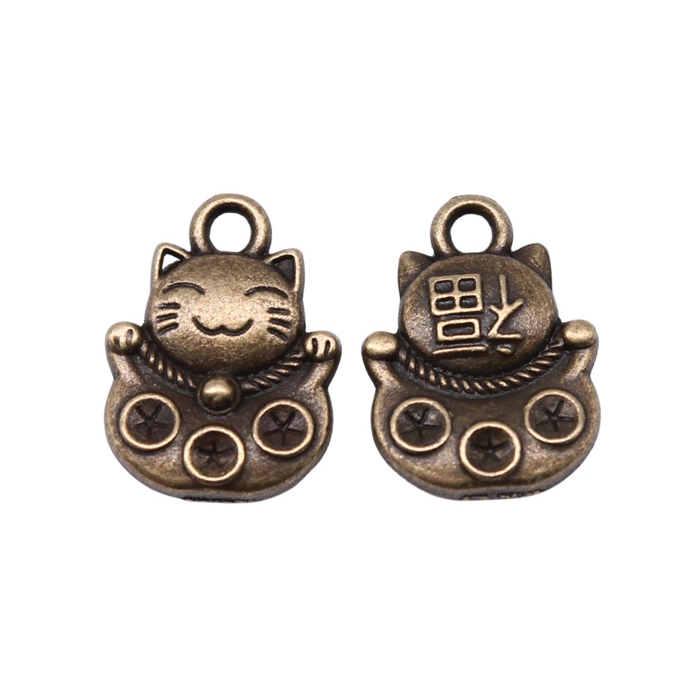 10 adet 15x11mm 3 Renk Antik G - Vintage Fashion Blog incelemesi ve fiyatı