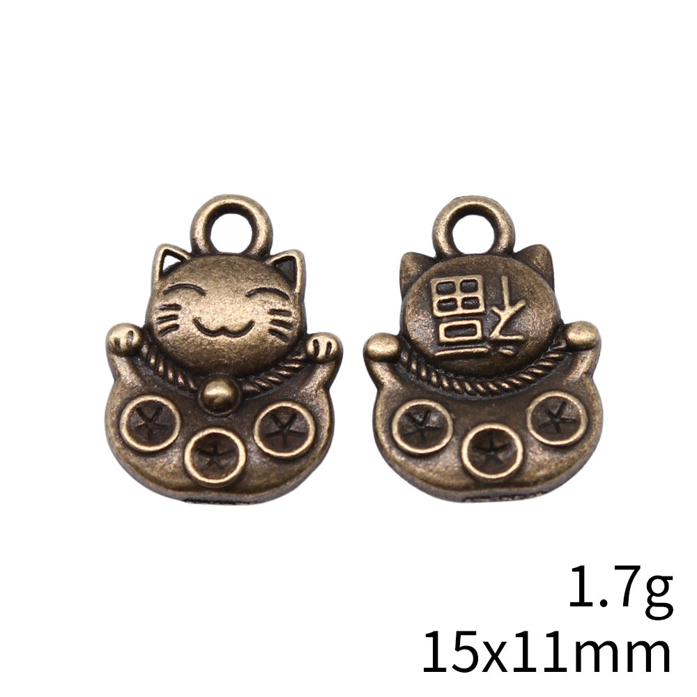 10 adet 15x11mm 3 Renk Antik G - Vintage Fashion Blog incelemesi ve fiyatı