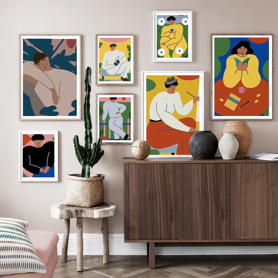 Soyut Vintage Moda Şekil Yapra - Vintage Fashion Prints For Wall incelemesi ve fiyatı